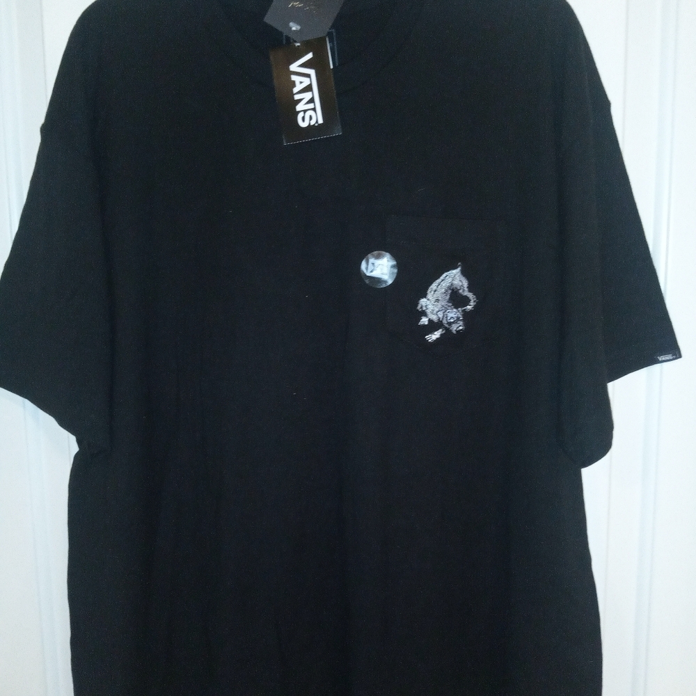 Vans X Off The Wall Kyle Walker Super Sick "Bulldog" Tshirt Size XL